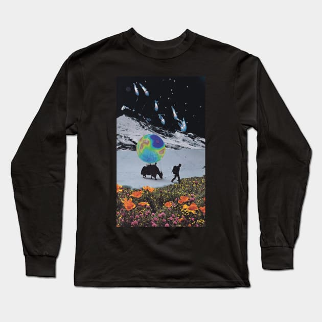 The Last Ice Age Long Sleeve T-Shirt by Lerson Pannawit